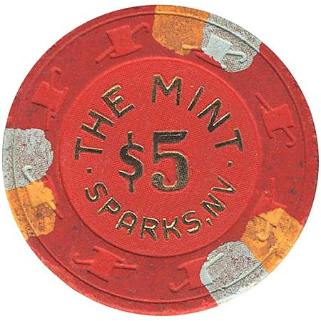 The Mint $5 (red) chip - Spinettis Gaming - 2