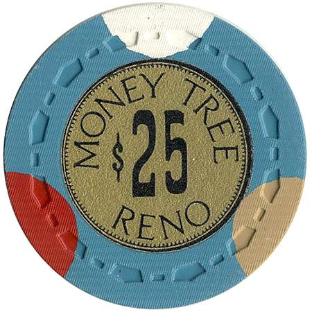 Money Tree Casino Reno Nevada $25 Chip 1969