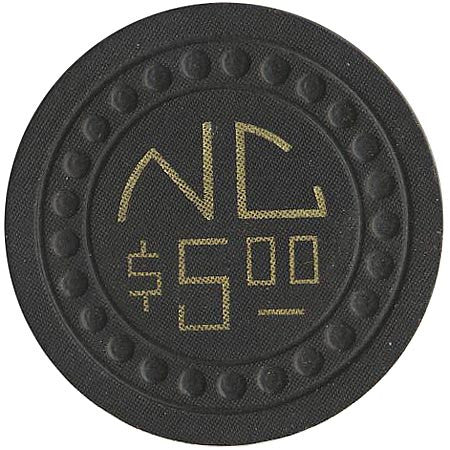 Nevada Club $5 (black) chip - Spinettis Gaming - 1