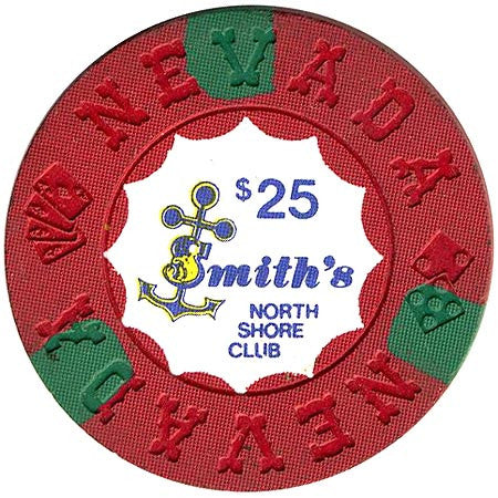 North Shore Club $25 (red) chip - Spinettis Gaming - 2