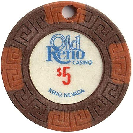 Old Reno Casino $5 chip - Spinettis Gaming - 1