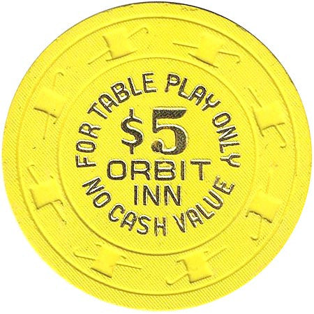 Orbit Inn $5 ( No Cash Value) chip - Spinettis Gaming - 2