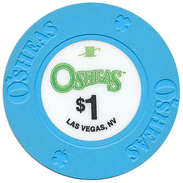 Osheas (Hat & Cane), Las Vegas NV $1 Casino Chip - Spinettis Gaming - 1