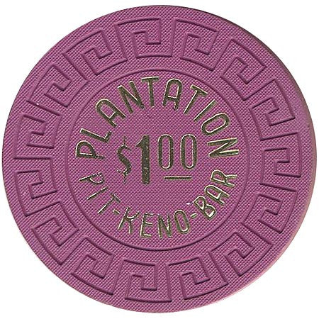Plantation $1 (purple) chip - Spinettis Gaming - 1