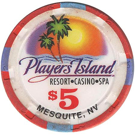 Player's Island $5 chip - Spinettis Gaming - 2