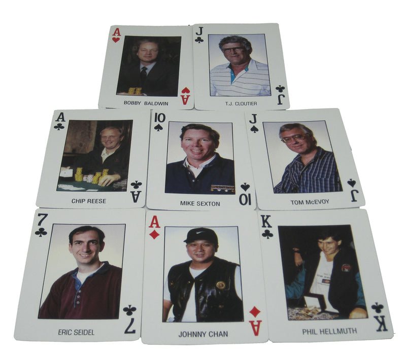 New Playing Cards Pro-Deck Famous Poker Players Deck Las Vegas