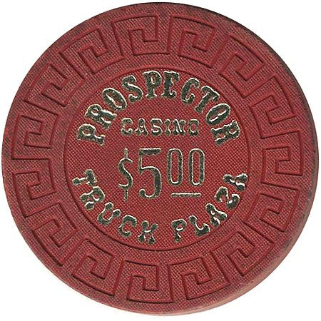 Prospector Truck Plaza $5 (red) chip - Spinettis Gaming - 2