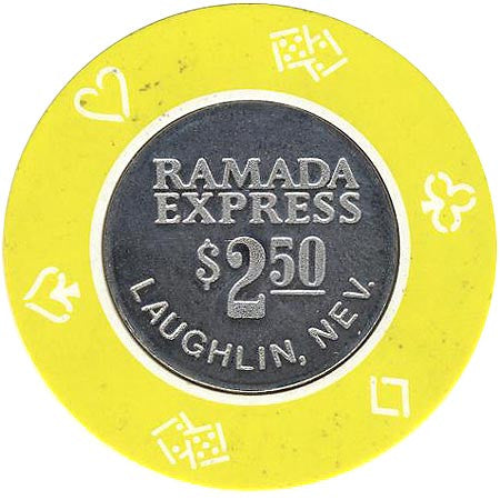Ramada Express $2.50 (yellow) chip - Spinettis Gaming - 2