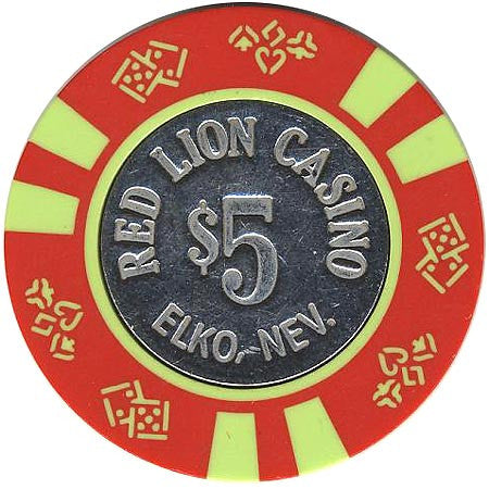 Red Lion Casino $5 chip - Spinettis Gaming - 1