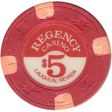 Regency Casino $5 (red) chip - Spinettis Gaming - 2