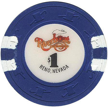 River Boat $1 (blue) chip - Spinettis Gaming - 2