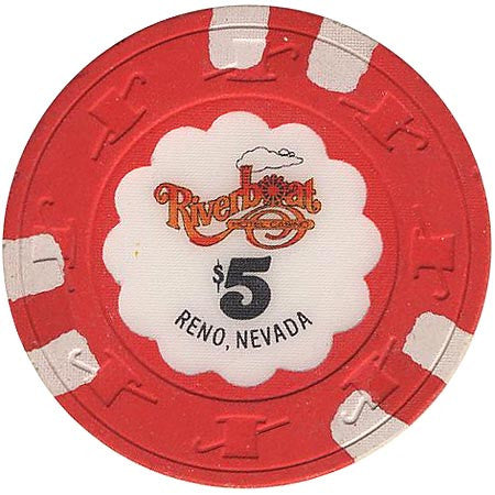 River Boat $5 (red) chip - Spinettis Gaming - 2
