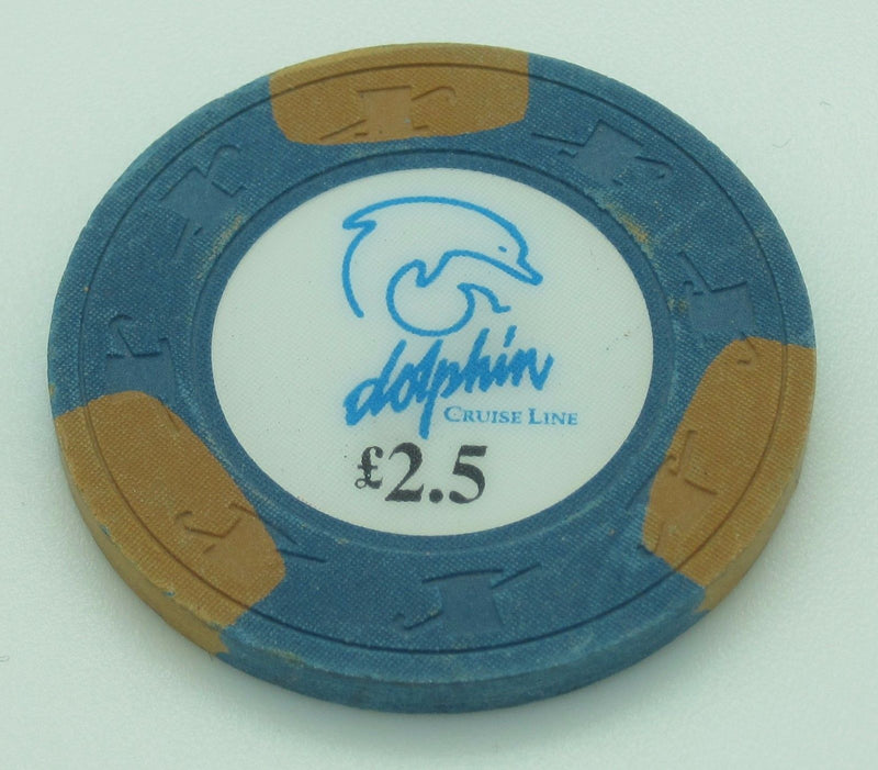 Dolphin Cruise Line £2.50 Chip