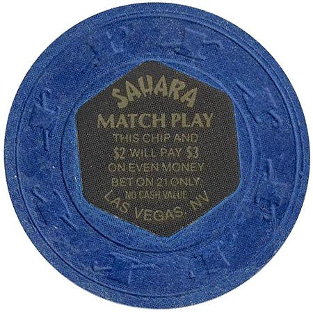 Sahara (NCV) (blue) chip - Spinettis Gaming - 2