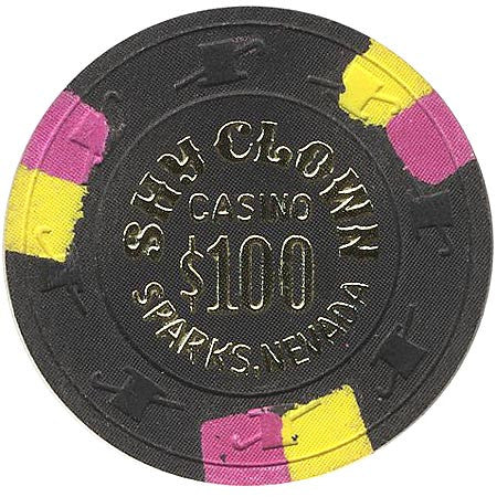 Shy Clown $100 (black) chip - Spinettis Gaming - 2
