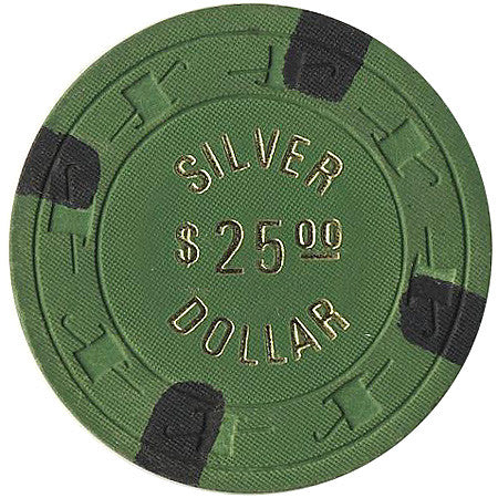 Silver Dollar $25 chip - Spinettis Gaming - 1
