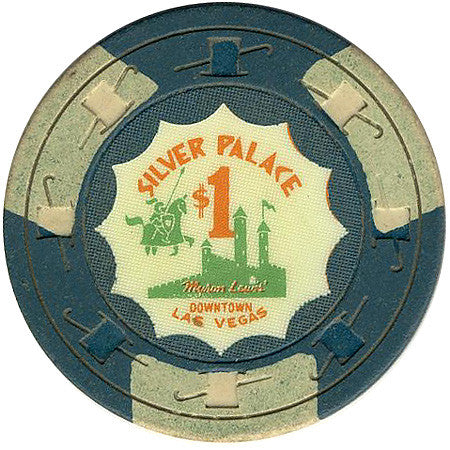 Silver Palace Casino Las Vegas $1 chip 1964 - Spinettis Gaming