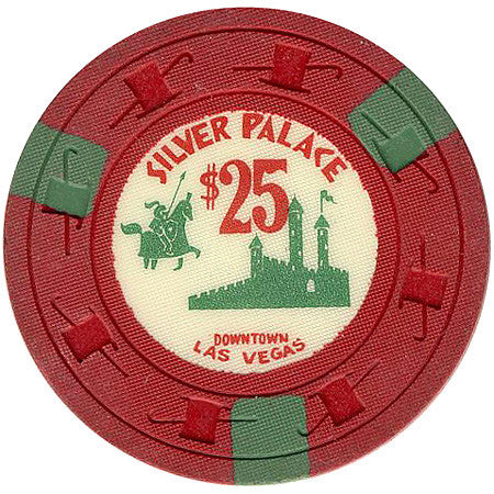 Silver Palace Casino Las Vegas $25 chip 1961 - Spinettis Gaming