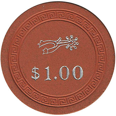 Silver Spur $1 (orange) chip - Spinettis Gaming - 2