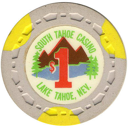 South Tahoe Casino $1 (beige) chip - Spinettis Gaming - 2