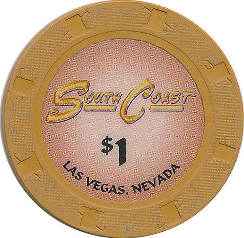 South Coast, Las Vegas NV $1 Casino Chip - Spinettis Gaming - 2