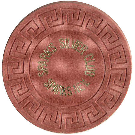 Silver Club (sparks) chip - Spinettis Gaming - 2