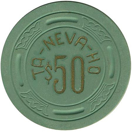 Ta-Neva-Ho $50 (green) chip - Spinettis Gaming - 1
