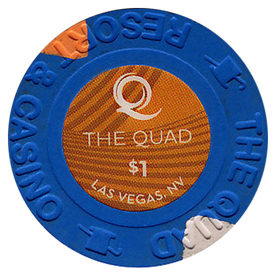 The Quad Casino Las Vegas $1 Chip - Spinettis Gaming