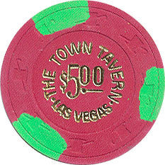 Town Tavern $5 Las Vegas Nevada Casino Chip - Spinettis Gaming