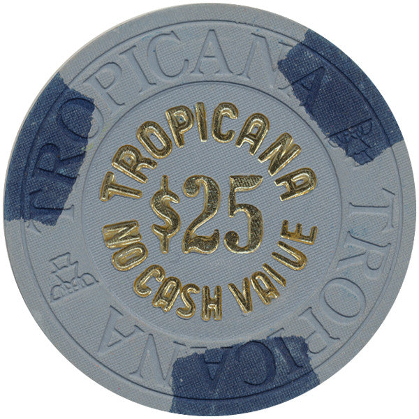 Tropicana $25 (No Cash Value) (House Mold) Chip - Spinettis Gaming - 1