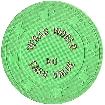Vegas World (NCV) (green) chip - Spinettis Gaming - 1