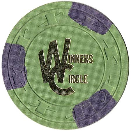 Winners Circle $25 (green) chip - Spinettis Gaming - 1