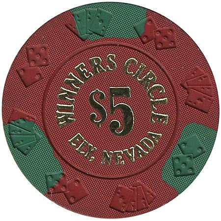 Winners Circle $5 (red) chip - Spinettis Gaming - 2