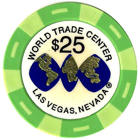 World Trade Center $25 Casino Chip - Spinettis Gaming - 2