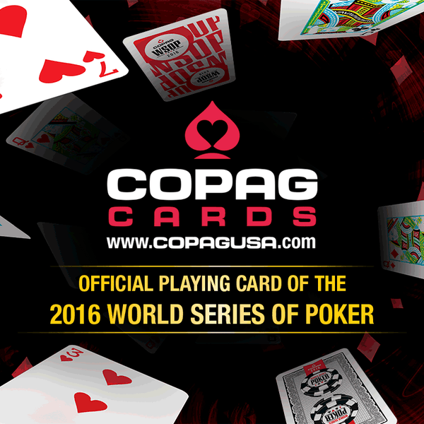 COPAG PLAYING CARDS RETURN TO THE WSOP