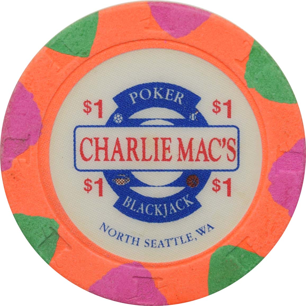 Casino chips from Washington for Sale