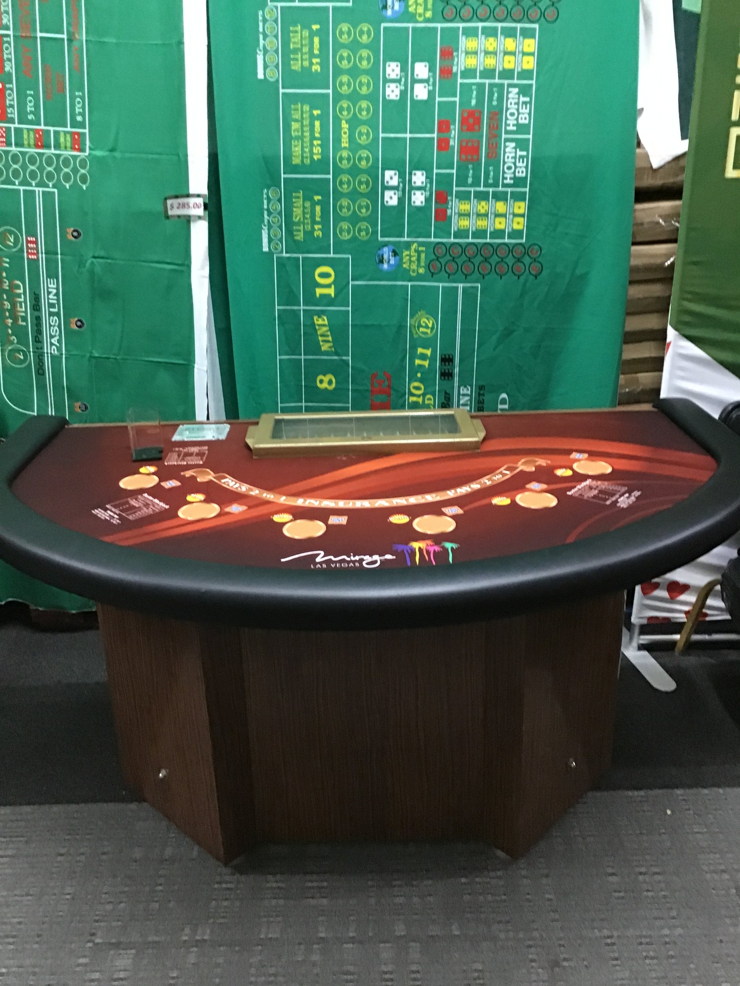 New Casino Gaming Tables at Spinettis: Mirage, More