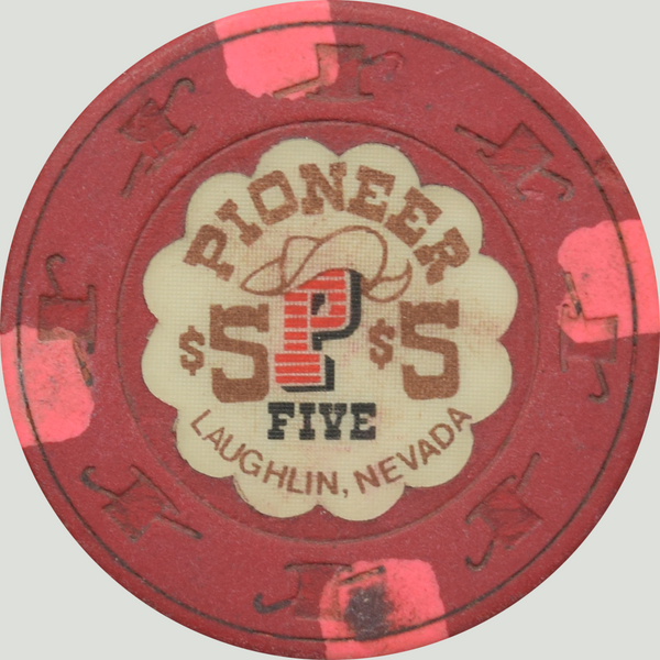 Pioneer Laughlin Hotel and Casino Chips