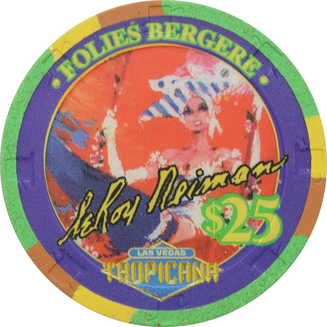 Tropicana $25 Commemorative Chips for Sale