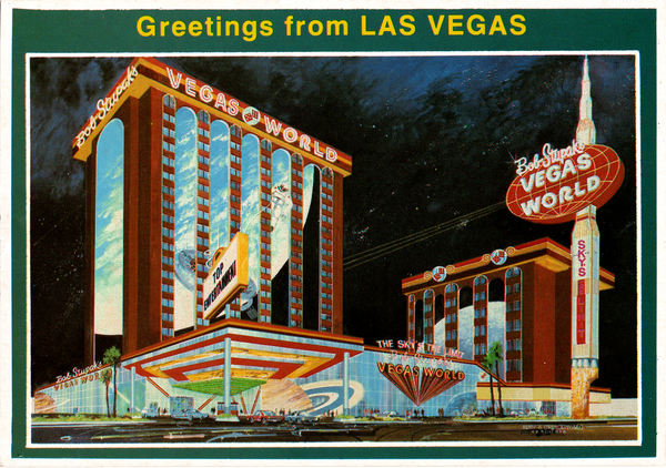 Las Vegas History: Bob Stupak's Vegas World, New Items for Sale