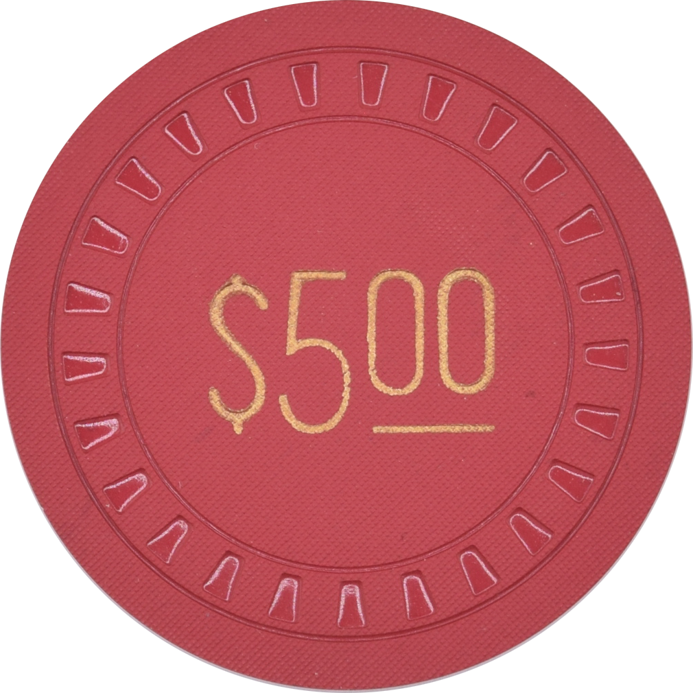 Club Manila Casino Zacatecas Mexico $5 Chip