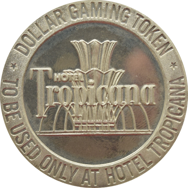 Tropicana Casino Las Vegas Nevada $1 Token 1966