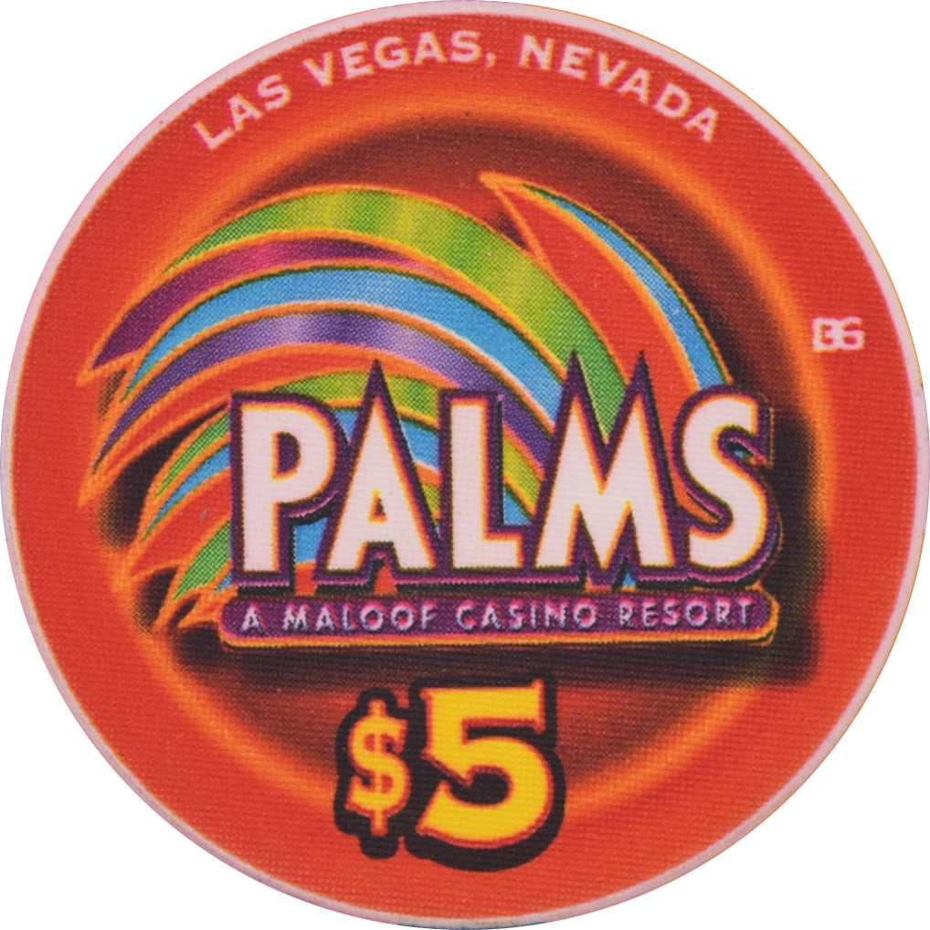Palms Casino Las Vegas Nevada $5 Kentucky Derby Winner Funny Cide (Roses) Chip 2004