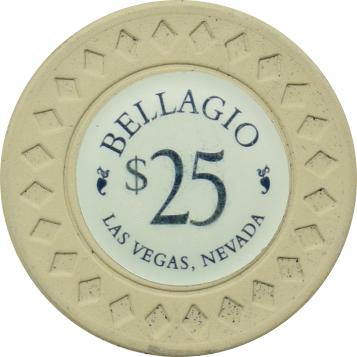 Bellagio Casino Las Vegas Nevada Ocean's Eleven Movie Prop $25 Chip
