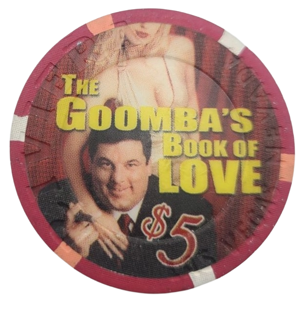 Riviera Casino Las Vegas Nevada $5 Chip 2003 The Goomba's Book of Love