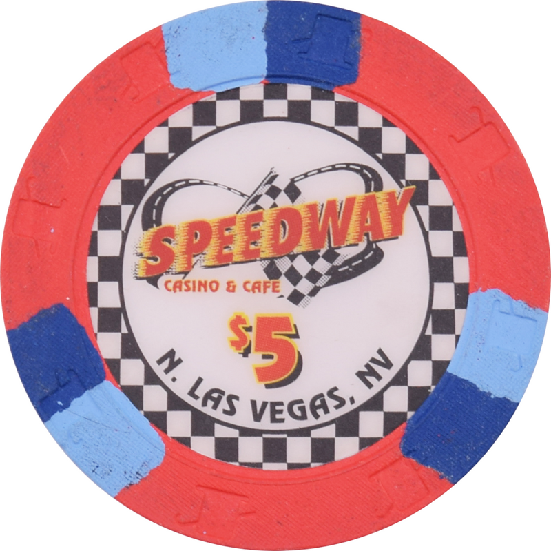 Speedway Casino Las Vegas Nevada $5 Chip 1999