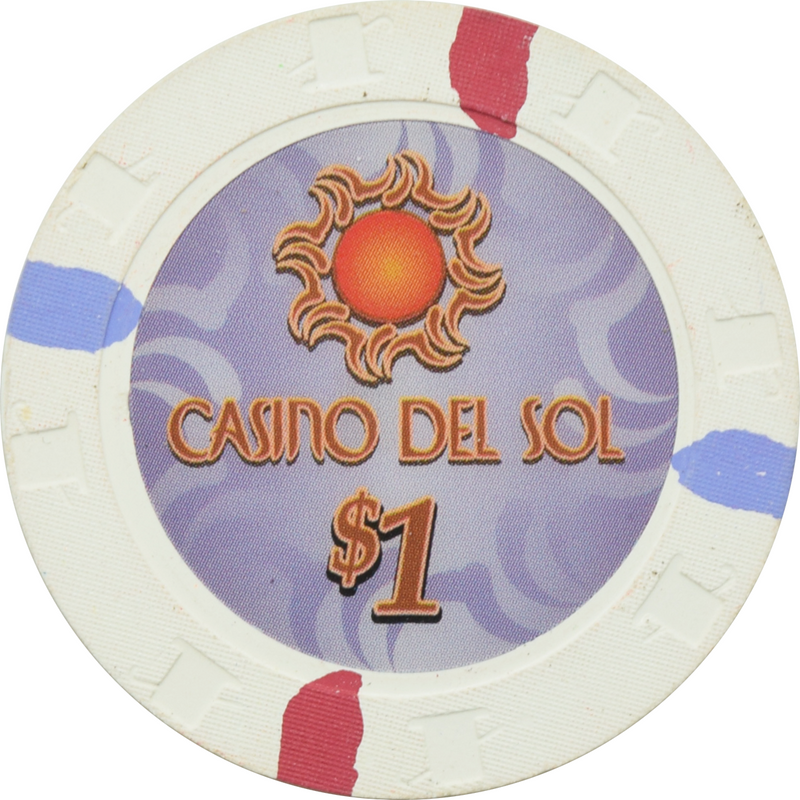 Casino del Sol /Sun (Sol Casinos) Resort Tucson Arizona $1 Chip