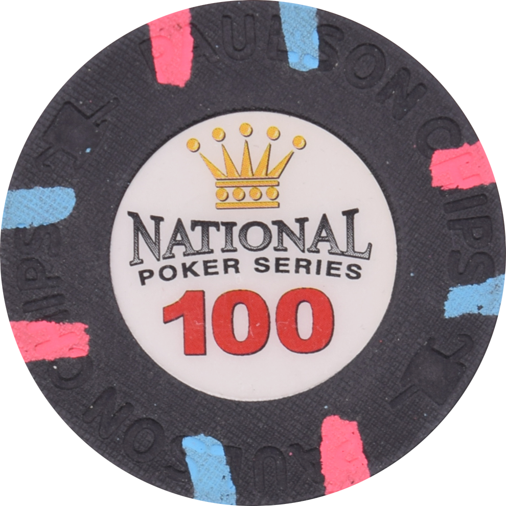 National Poker Series Paulson Fantasy 100 Chip