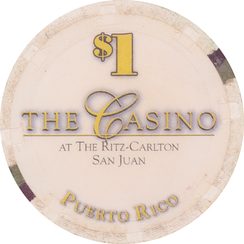 The Ritz Carlton Casino Isla Verde Puerto Rico $1 Chip