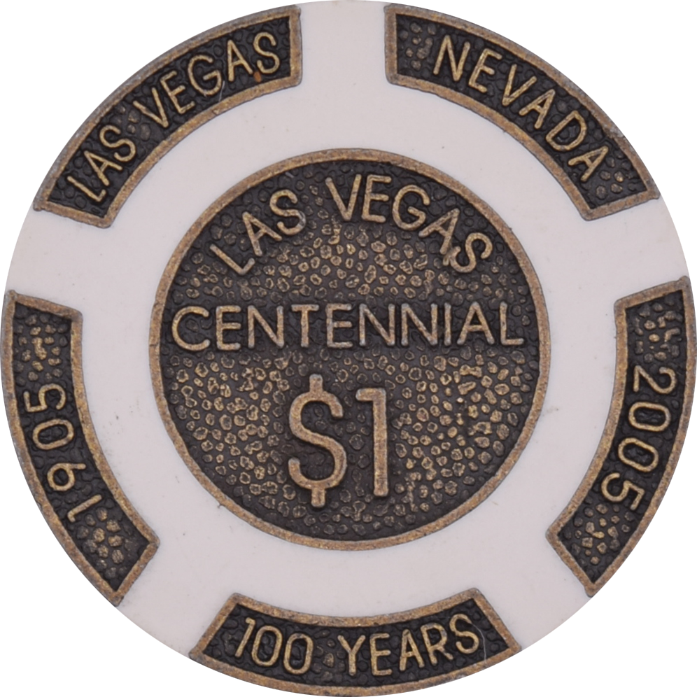 Centennial Casino 16g Brass Core Poker Chips